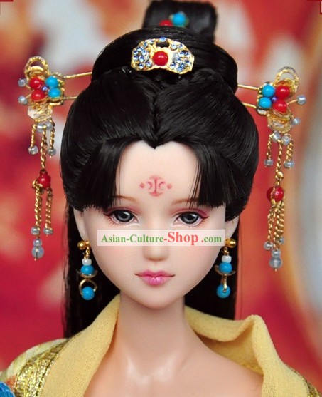 Ancient Chinese Princess Hair Accessory and Wig