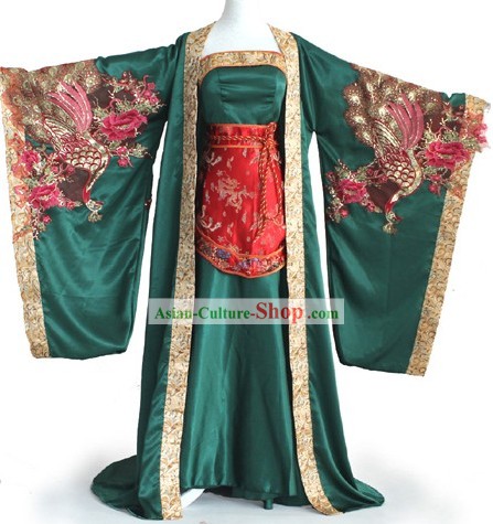 Ancient Chinese Tang Dynasty Princess Clothes Complete Set for Women