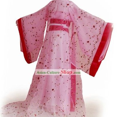 Ancient Chinese Tang Dynasty Princess Costumes Complete Set