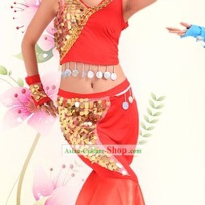 Chinese Dai Ethnic Dance Costumes for Women