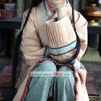 Ancient Chinese Hanfu Clothing Complete Set for Children