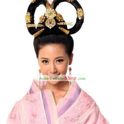 Ancient Chinese Princess Wig and Hair Accessories
