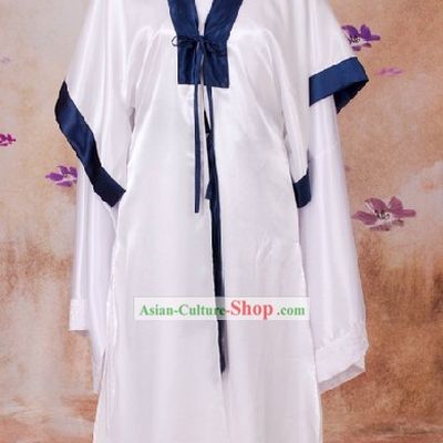 Ancient Chinese Intellectual Clothing and Hat for Men