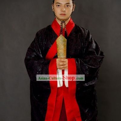 Ancient Chinese Wedding Clothing and Hat for Men