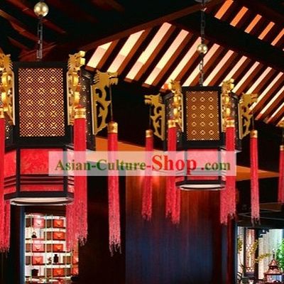 Traditional Chinese Ancient Dynasty Style Dragon Palace Lantern