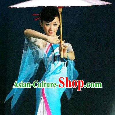 Traditional Chinese Xiao Cheng Yu Xiang Umbrella Dance Costumes for Women