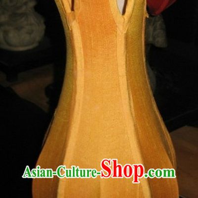 Chinese Classic Handmade Palace Flower Shape Desk Lamp