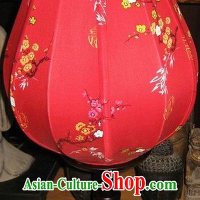 Ancient Chinese Handmade Plum Blossom Palace Desk Lantern