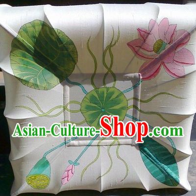 Ancient Chinese Palace Style Handmade Square Ceiling Lantern