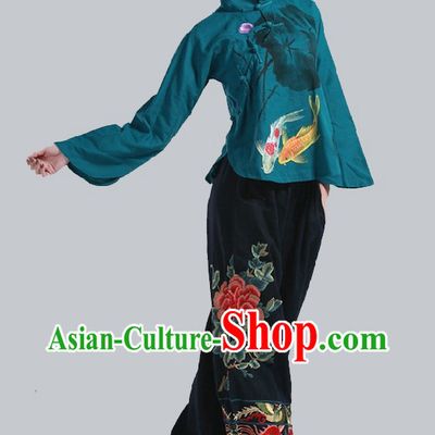 Chinese Classic Dancing Lotus Costumes for Women