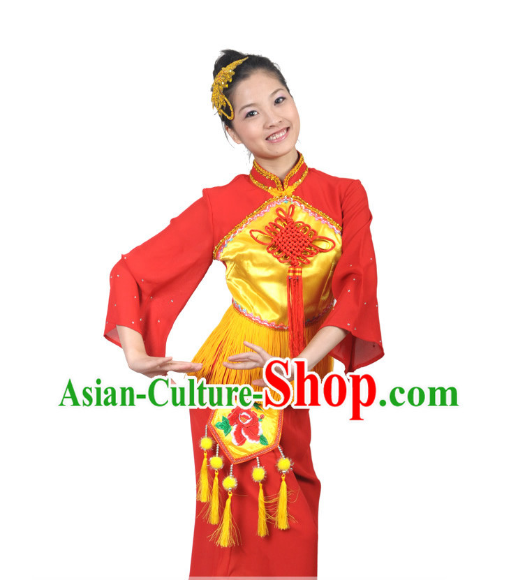 Chinese Knot Dance Costume for Women