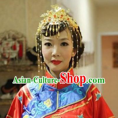 Stunning Chinese Wedding Phoenix Coronet for Brides