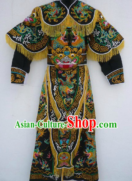 Chinese Opera Dragon Armor Costume Complete Set for Men