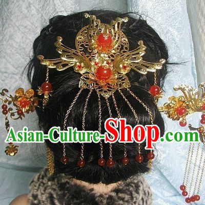 Chinese Classical Wedding Headpiece Hairpins for Women