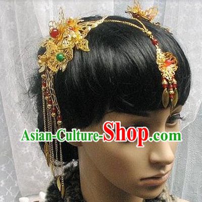 Traditional Chinese Handmade Hair Accessories Tassels for Brides