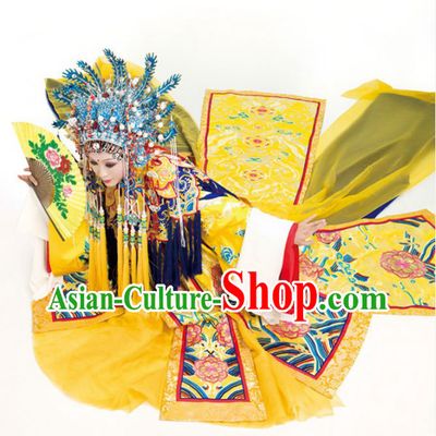 Ancient Chinese Four Beauties Yang Guifei Costumes and Hair Accessories Complete Set