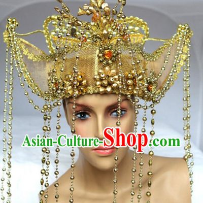 Chinese Classical Golden Hat