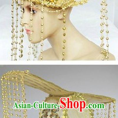 Ancient Chinese Emperor and Empress Wedding Hat