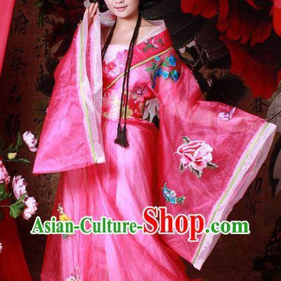 Ancient Chinese Empress Costumes and Hair Accessories for Women