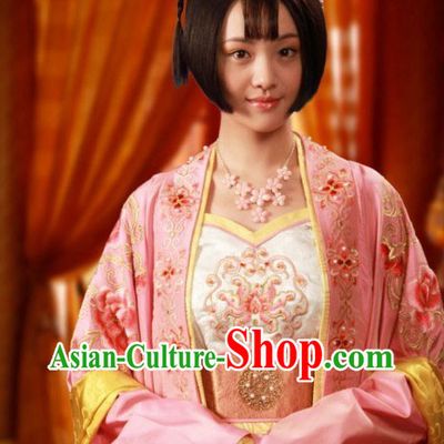 Ancient Chinese Tang Dynasty Princess Taiping Clothing for Women