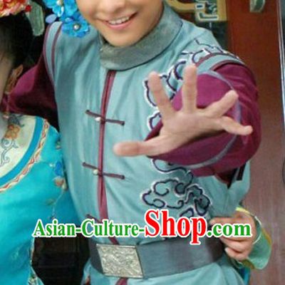 Ancient Chinese Qing Dynasty Prince Clothing for Men