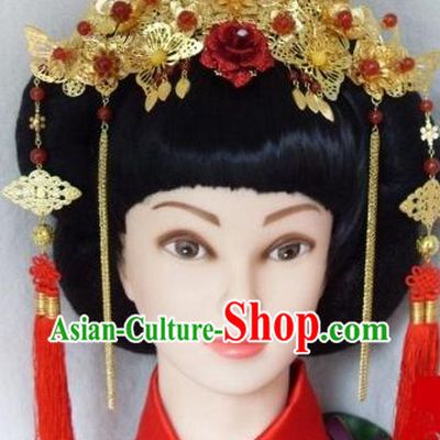 Traditional Chinese Wedding Hair Accessories for Brides