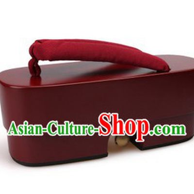 Traditional Thick Sole Japanese Geisha Dance Sandals Geta Shoes