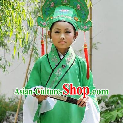 Ancient Chinese Student Costumes for Kids