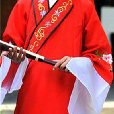 Ancient Chinese Bridegroom Wedding Dress and Hat for Kids