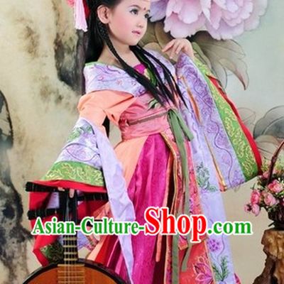 Ancient Chinese Imperial Princess Costumes for Children