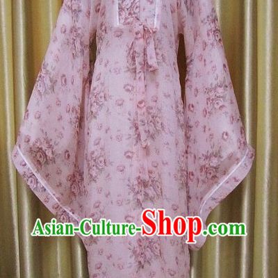 Ancient Chinese Ming Dynasty Flower Clothing for Women