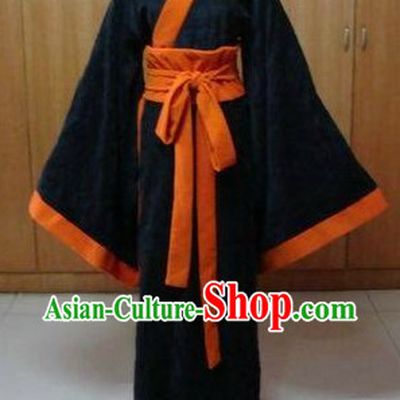 Ancient Chinese Black Han Fu Clothing for Women
