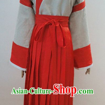 Ancient Chinese Han Dynasty Clothing for Women