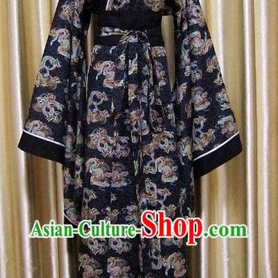 Ancient Chinese Han Dynasty Dragon Clothing for Men
