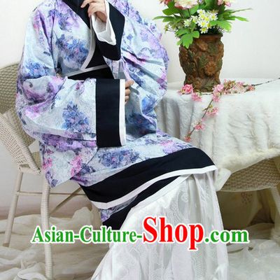 Ancient Chinese Han Dynasty Clothing Complete Set for Women