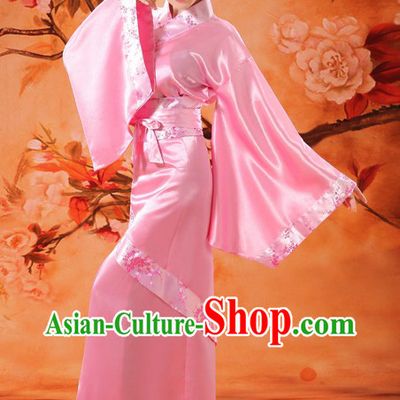 Ancient Chinese Pink Han Fu Clothing for Women