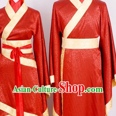 Ancient Chinese Wedding Dress Two Sets for Men and Women