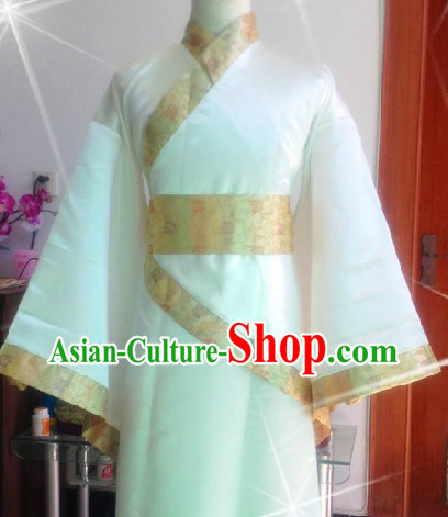 Ancient Chinese White Robe for Men