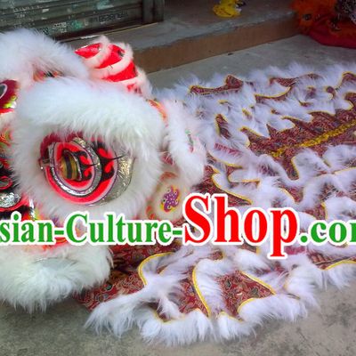 Supreme Chinese Southern FUT SAN Lion Dancing Costumes Complete Set
