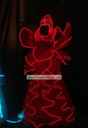 LED Electric Lights Luminous Costume Complete Set