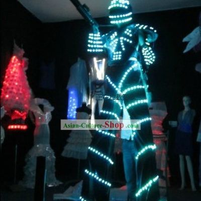 Color Changing El Wire Costumes Kit Complete Set