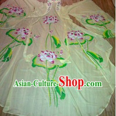 Ancient Chinese Imperial Empress Lotus Clothes Complete Set for Women