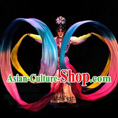 473 Inches Long Chinese Palace Classic Dancing Silk Ribbon Set