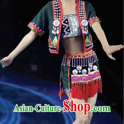 Hani Ethnic Female Clothes and Hat Complete Set