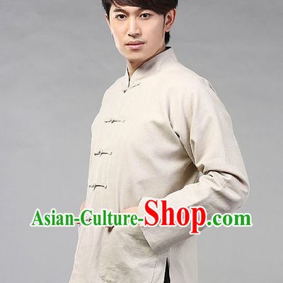 Traditional Chinese Mandarin Flax Blouse
