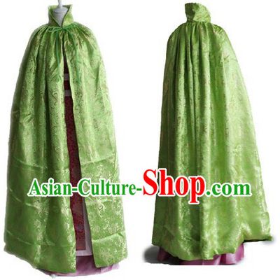Chinese Classical Green Winter Palace Cape