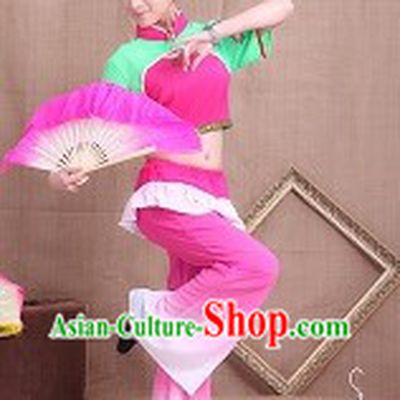 Chinese Classical Fan Dance Costume for Women