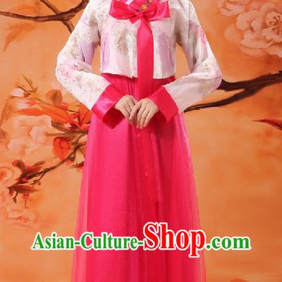 Traditional Chinese Korean Nationality Dance Costume for Women