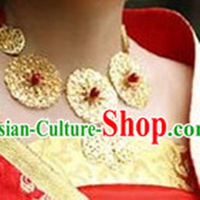 Ancient Chinese Handmade Bridal Necklace for Wedding Use