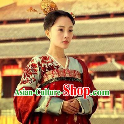 Ancient Chinese Tang Dynasty Princess Clothing